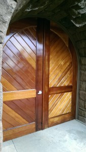 wood doors archery summit winery