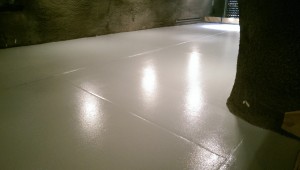 epoxy floor coating for Archery Summit Winery